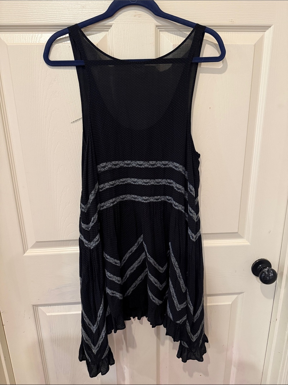 Free People Viole & Lace trapeze swing dress, large - Picture 7 of 8